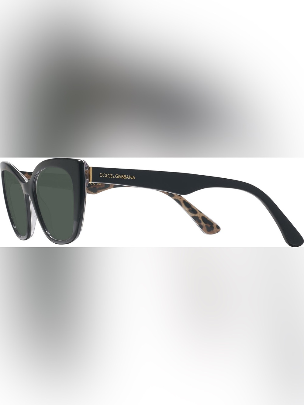 Dolce & Gabbana Black Sunglasses-FRAMES ONLY
